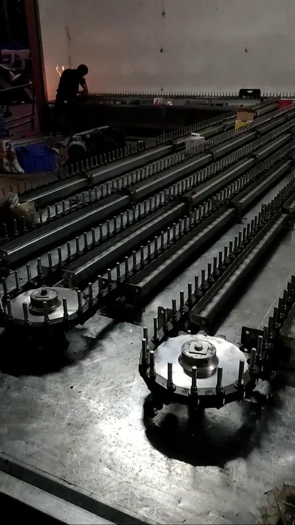 地轨式小型喷涂生产线瀚晟组装